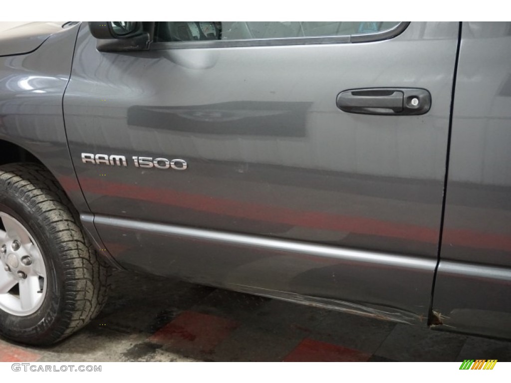 2002 Ram 1500 SLT Regular Cab 4x4 - Graphite Metallic / Dark Slate Gray photo #70