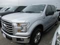 2016 Ingot Silver Ford F150 XLT SuperCrew 4x4  photo #2