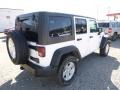 2016 Bright White Jeep Wrangler Unlimited Sport 4x4  photo #9