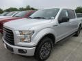 2016 Ingot Silver Ford F150 XLT SuperCrew 4x4  photo #2