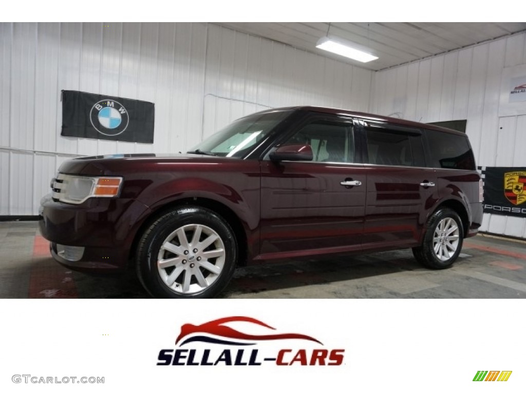 2011 Flex SEL AWD - Bordeaux Reserve Red Metallic / Charcoal Black photo #1