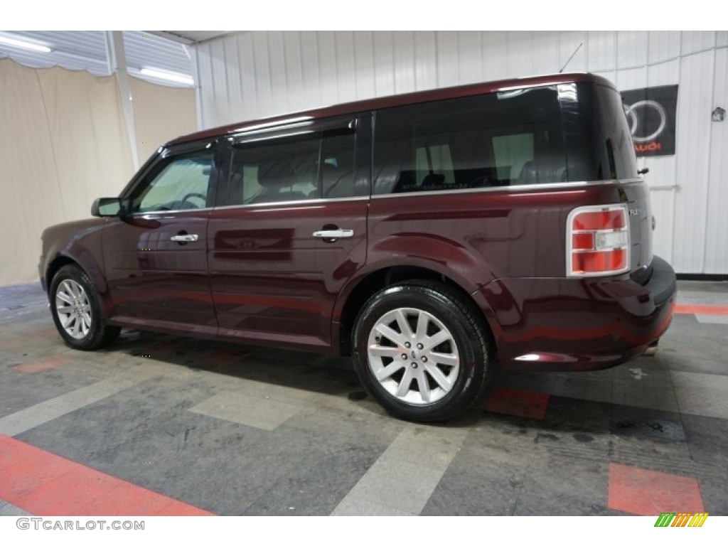 2011 Flex SEL AWD - Bordeaux Reserve Red Metallic / Charcoal Black photo #11