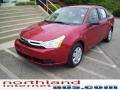 Sangria Red Metallic - Focus S Sedan Photo No. 7