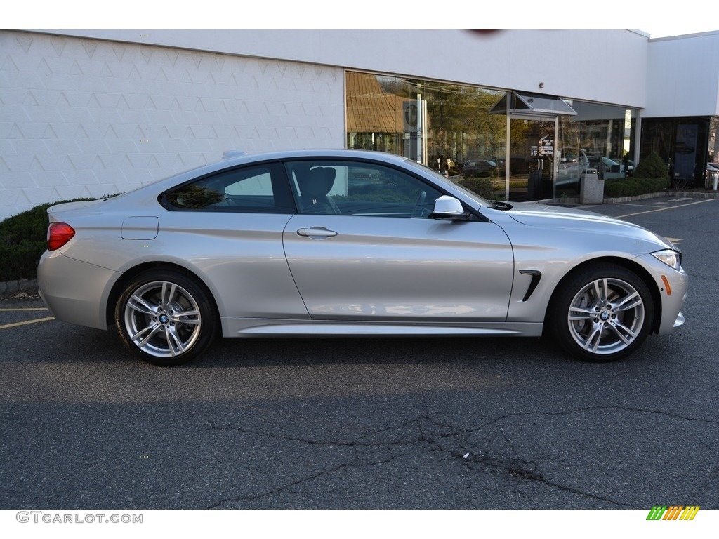 Glacier Silver Metallic 2015 BMW 4 Series 435i xDrive Coupe Exterior Photo #112339128