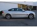 Glacier Silver Metallic 2015 BMW 4 Series 435i xDrive Coupe Exterior
