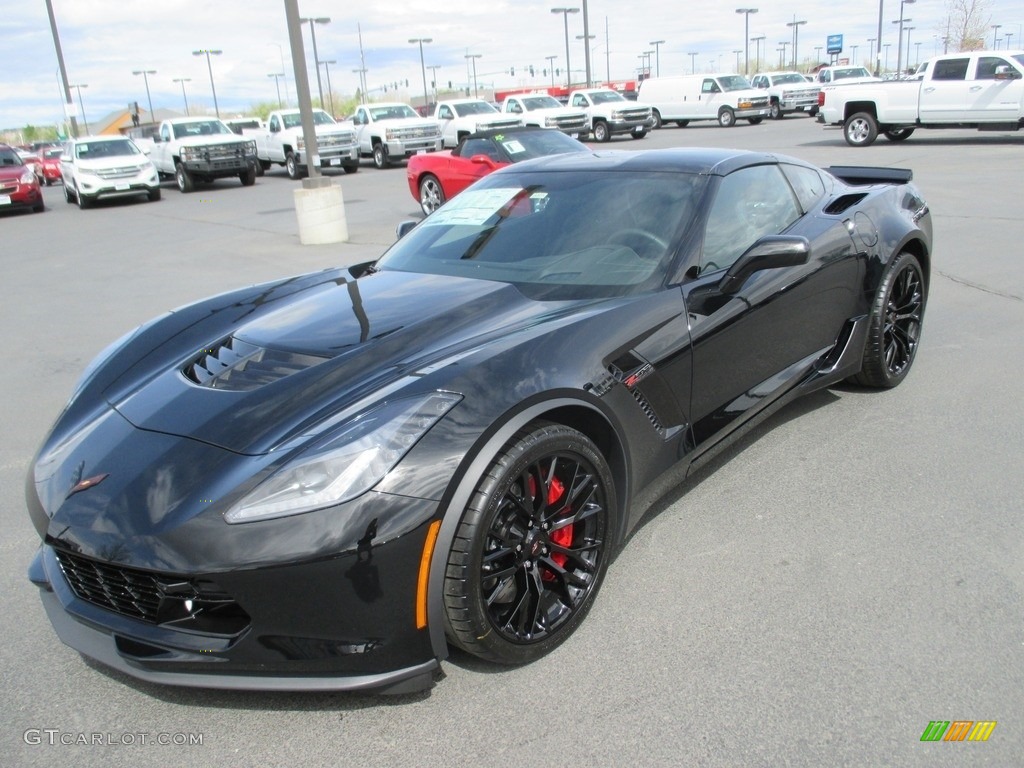 Black 2016 Chevrolet Corvette Z06 Coupe Exterior Photo #112340067