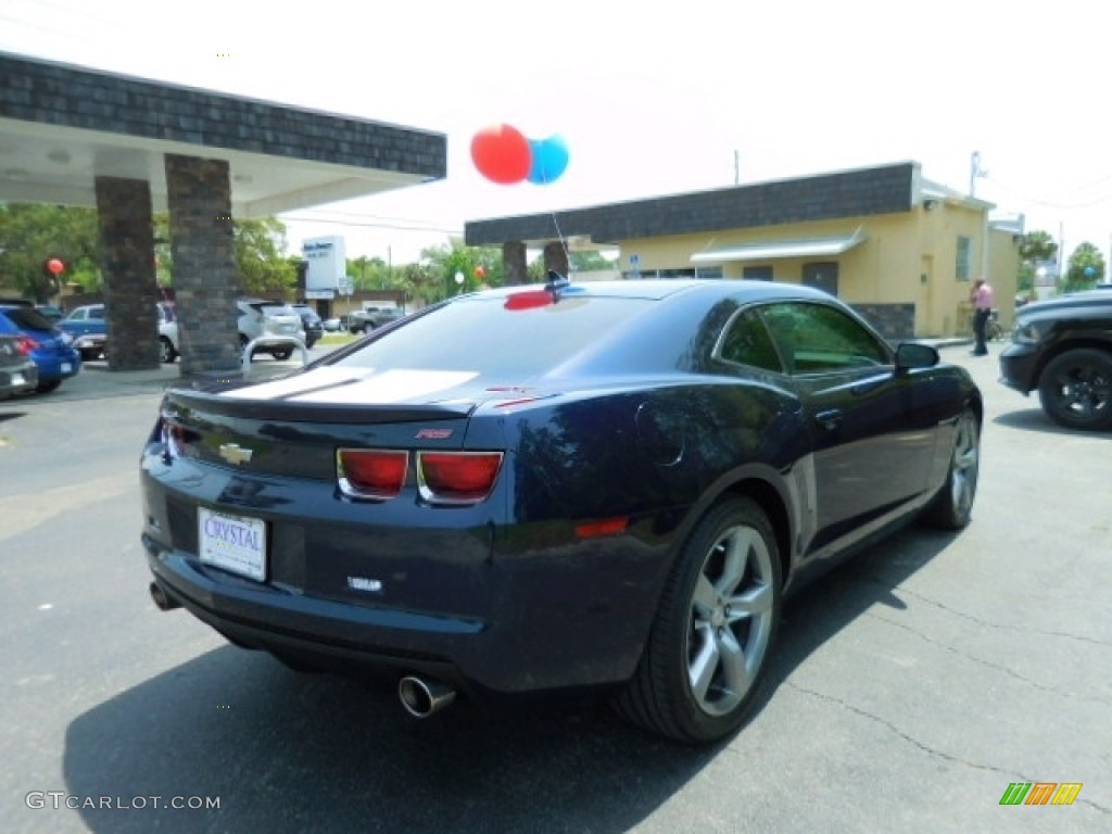 2012 Camaro LT Coupe - Imperial Blue Metallic / Black photo #8