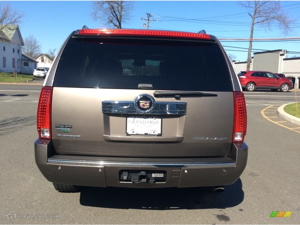 2011 Escalade ESV Platinum AWD - Mocha Steel Metallic / Cocoa/Light Linen Tehama Leather photo #6