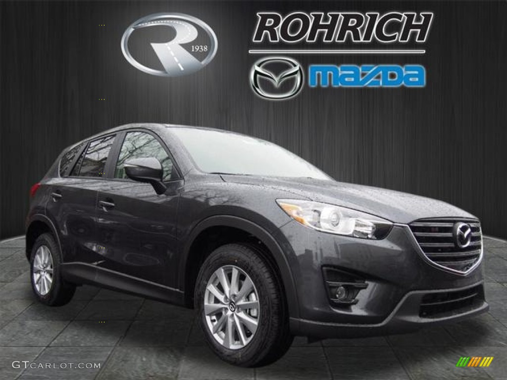 2016 CX-5 Touring AWD - Meteor Gray Mica / Black photo #1