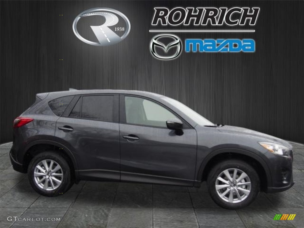 2016 CX-5 Touring AWD - Meteor Gray Mica / Black photo #2