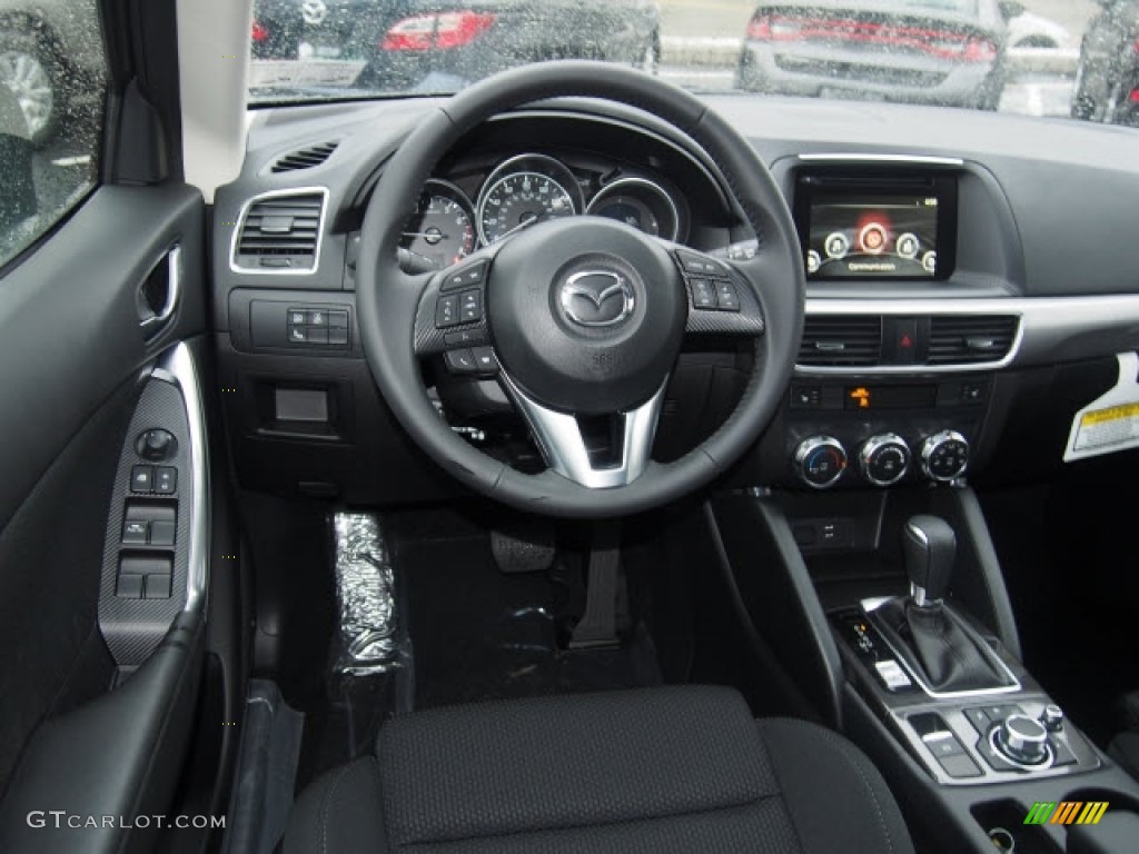 2016 CX-5 Touring AWD - Meteor Gray Mica / Black photo #5