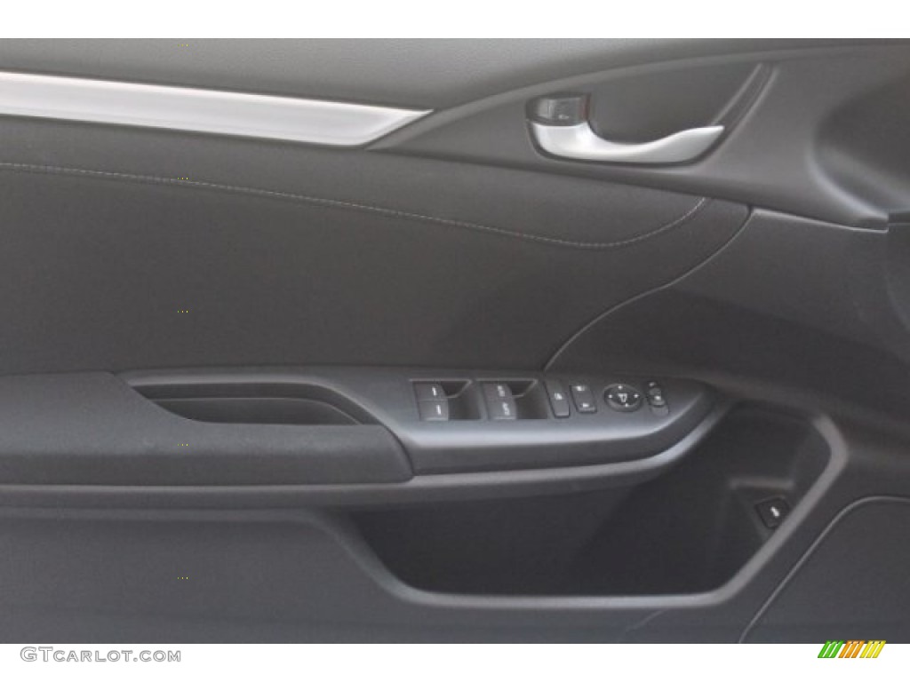 2016 Civic EX Sedan - Modern Steel Metallic / Black photo #7