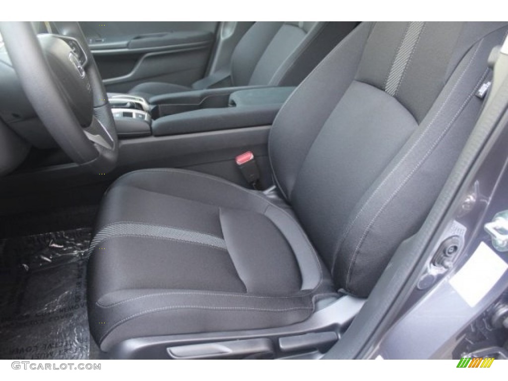 2016 Civic EX Sedan - Modern Steel Metallic / Black photo #10