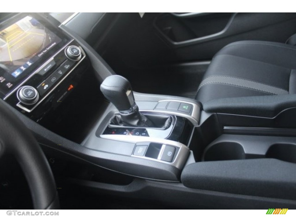 2016 Civic EX Sedan - Modern Steel Metallic / Black photo #20