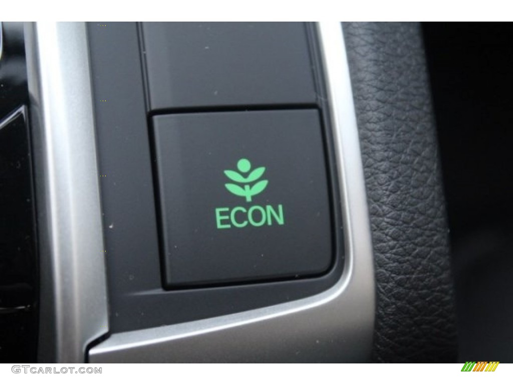 2016 Civic EX Sedan - Modern Steel Metallic / Black photo #22