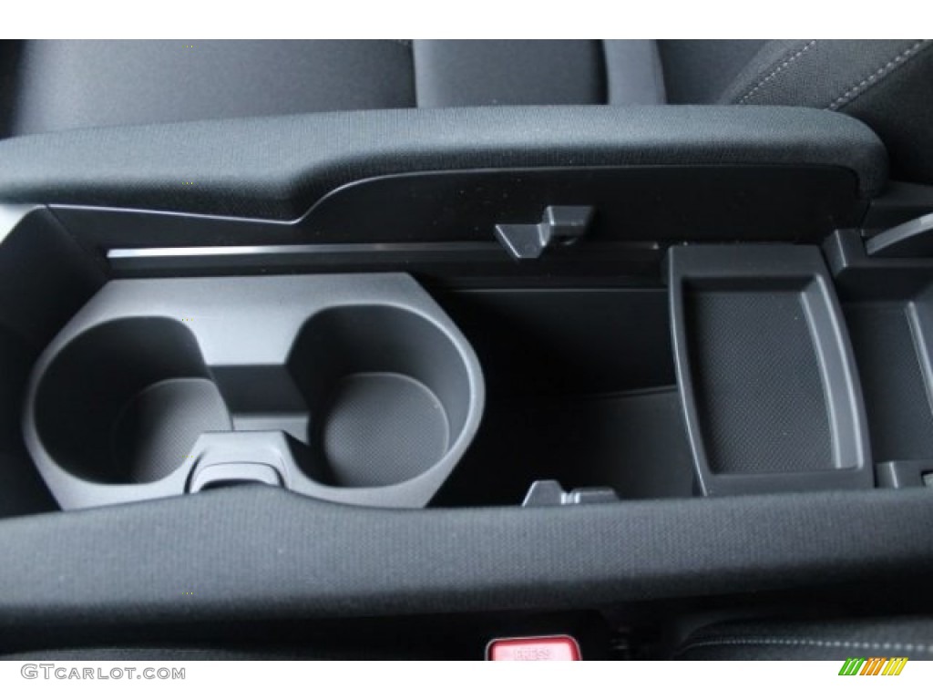 2016 Civic EX Sedan - Modern Steel Metallic / Black photo #23