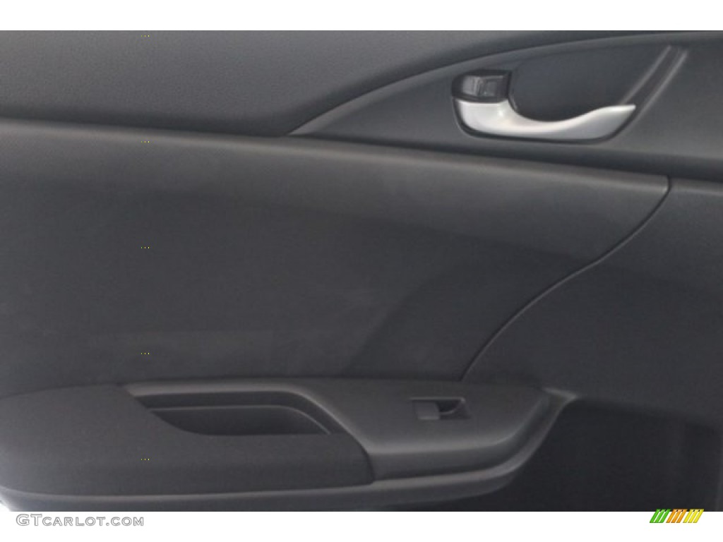 2016 Civic EX Sedan - Modern Steel Metallic / Black photo #27