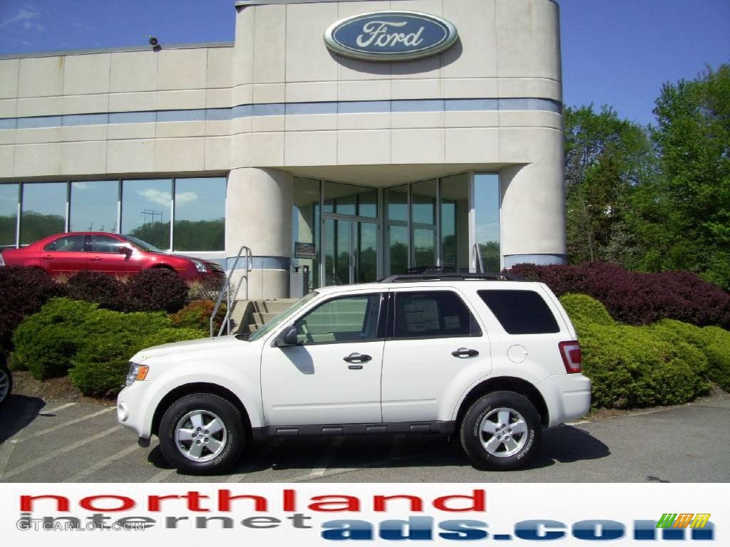 Oxford White Ford Escape