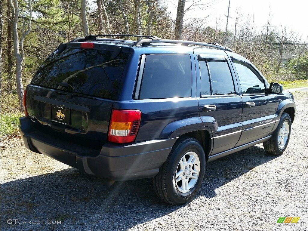 2004 Grand Cherokee Laredo 4x4 - Midnight Blue Pearl / Dark Slate Gray photo #7