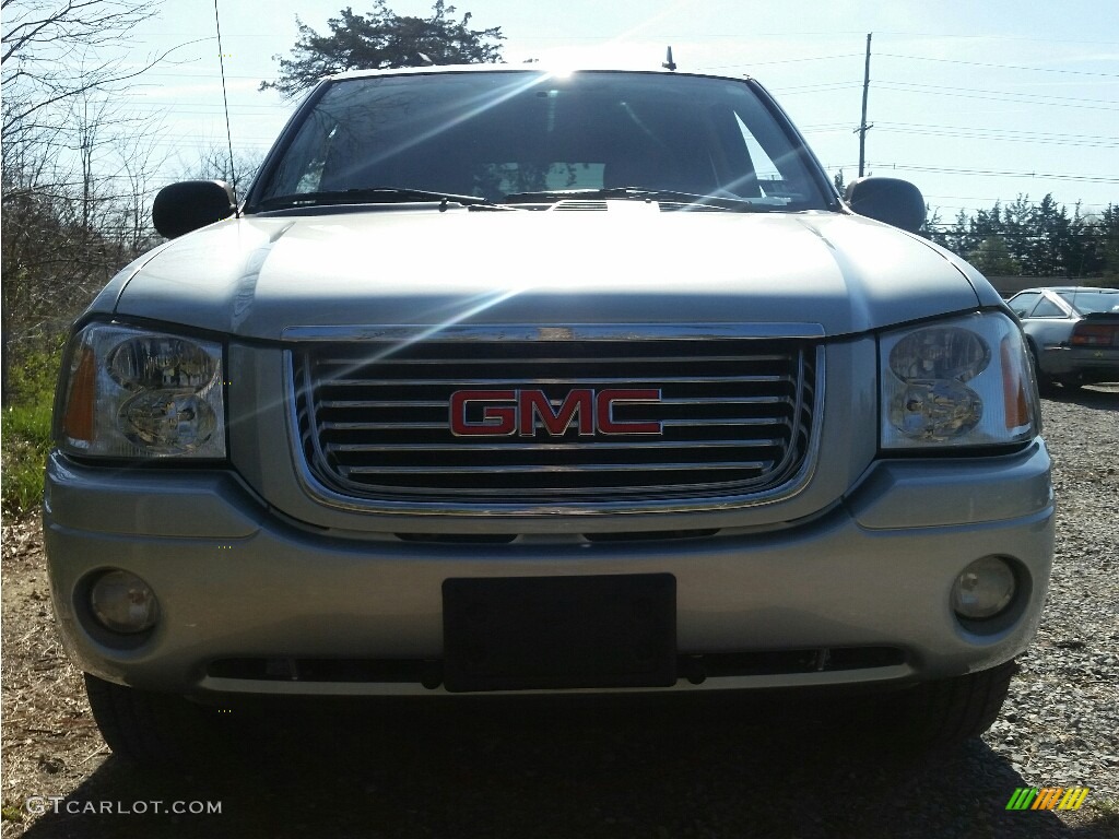 2007 Envoy SLE 4x4 - Liquid Silver Metallic / Light Gray photo #2