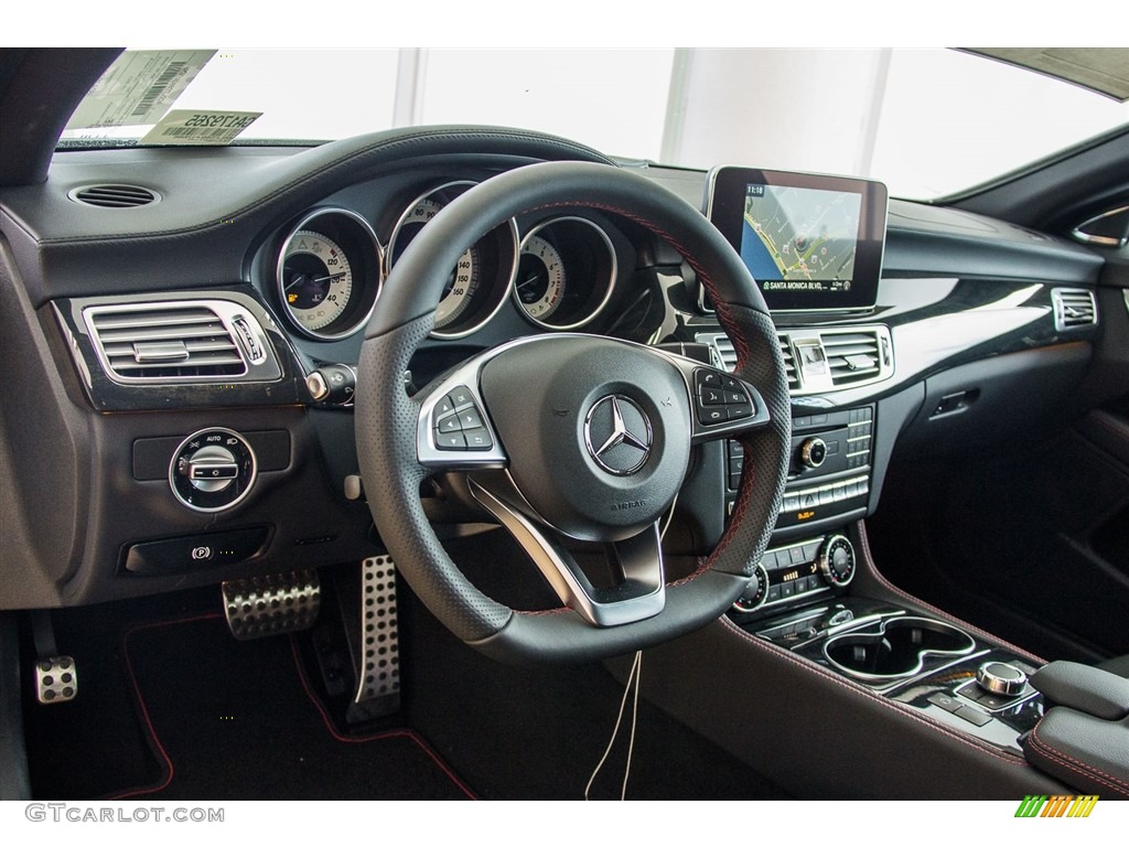 2016 Mercedes-Benz CLS 550 Coupe Black Dashboard Photo #112352434