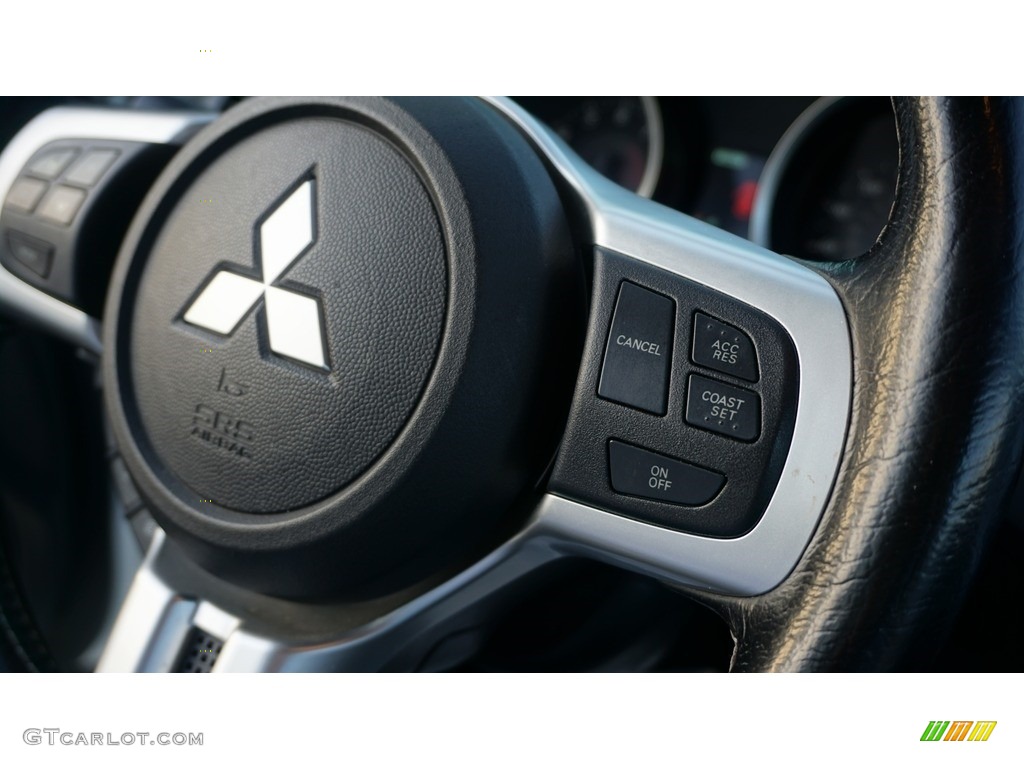 2014 Lancer Evolution GSR - Wicked White / Black photo #16