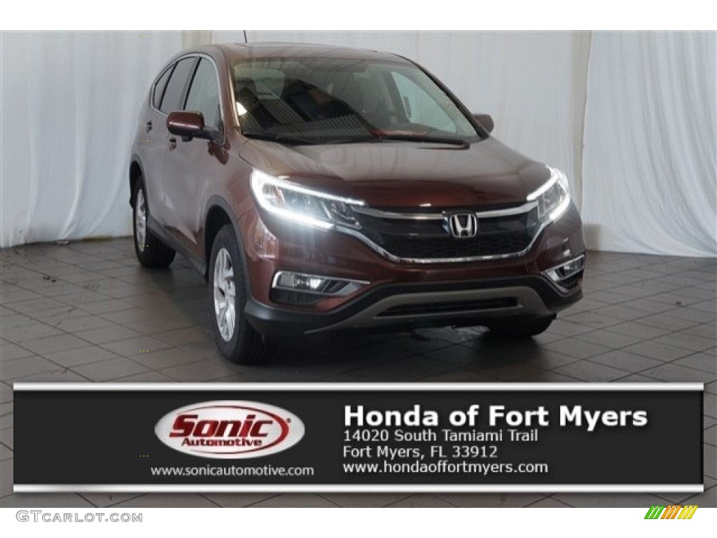 2016 CR-V EX AWD - Copper Sunset Pearl / Black photo #1