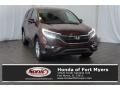 2016 Copper Sunset Pearl Honda CR-V EX AWD  photo #1