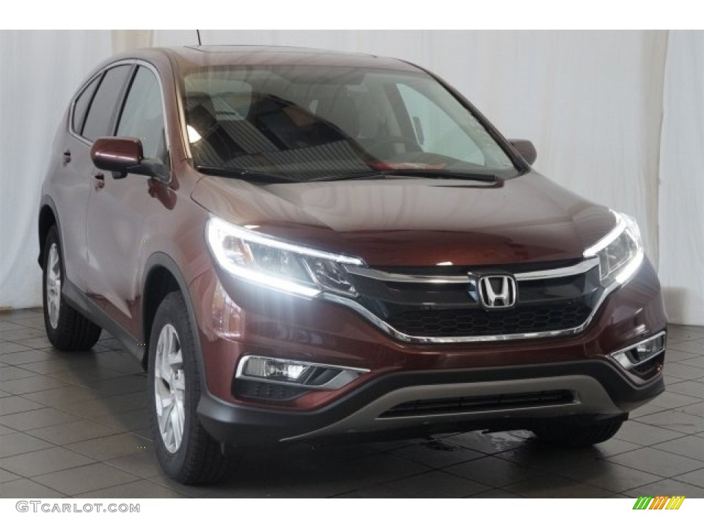 2016 CR-V EX AWD - Copper Sunset Pearl / Black photo #2