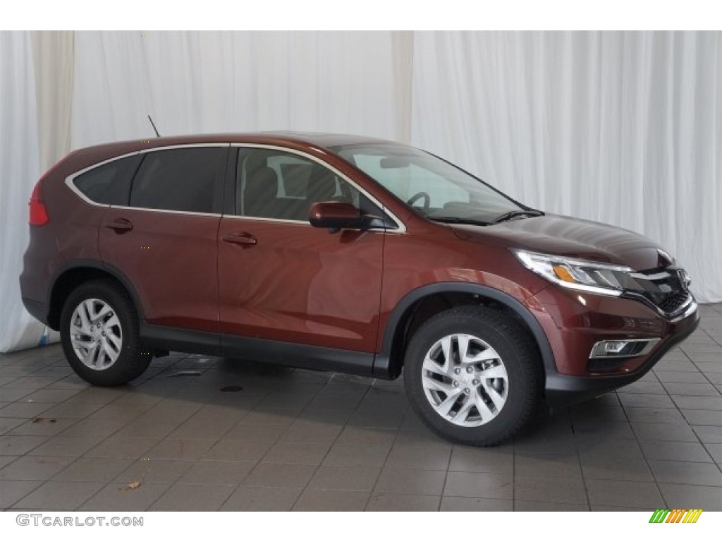 2016 CR-V EX AWD - Copper Sunset Pearl / Black photo #4