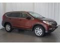 2016 Copper Sunset Pearl Honda CR-V EX AWD  photo #4