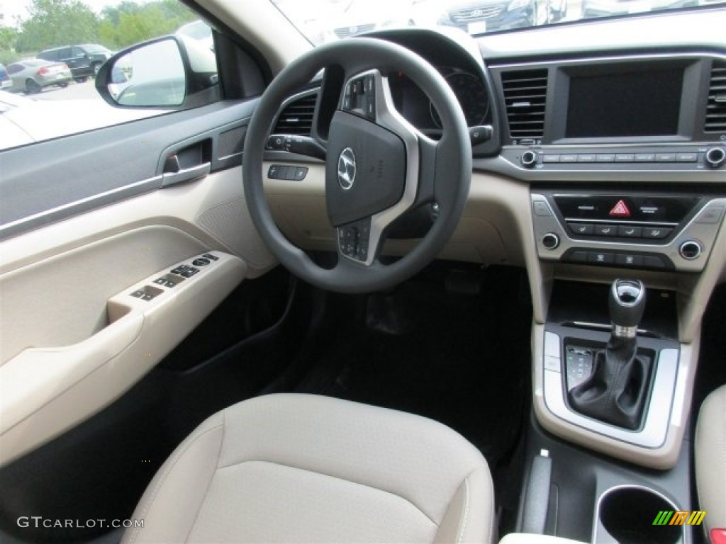 2017 Elantra SE - Beige / Beige photo #7