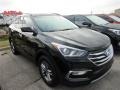 2017 Twilight Black Hyundai Santa Fe Sport FWD  photo #1