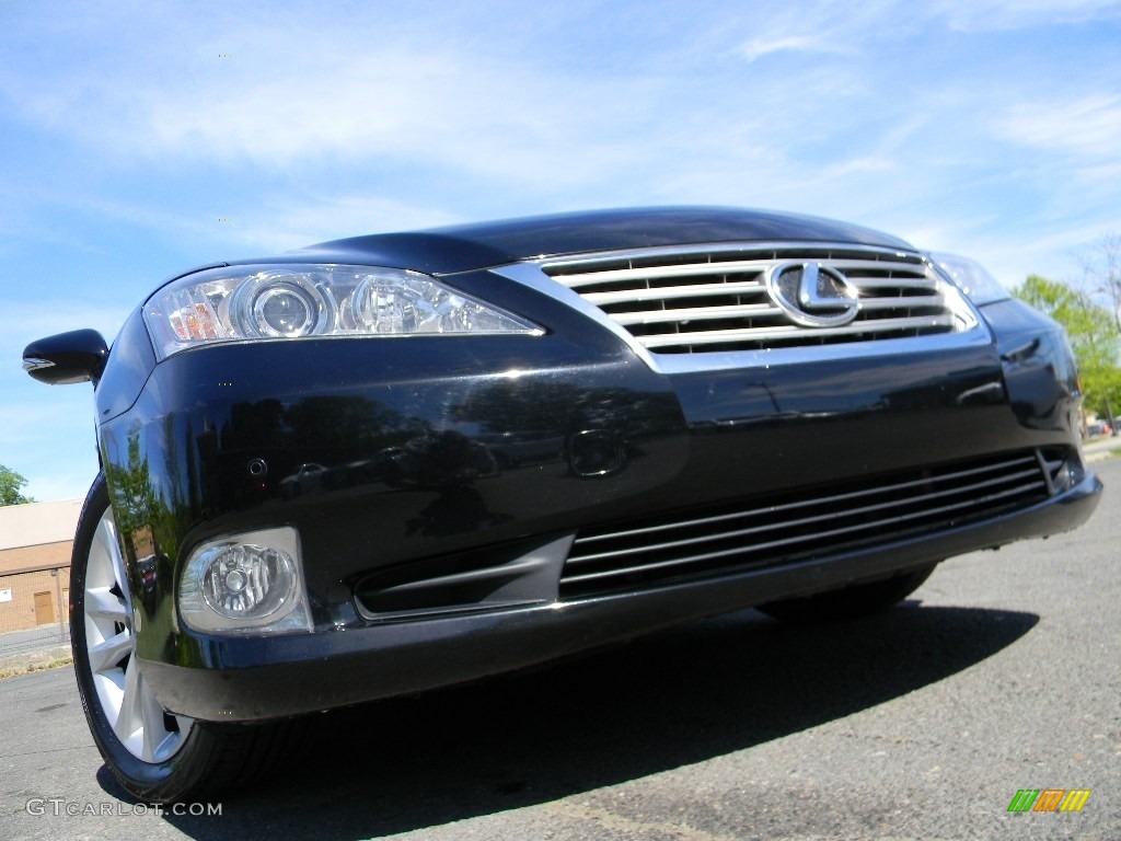2010 ES 350 - Black Sapphire Pearl / Black photo #1
