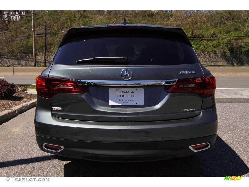 2016 MDX SH-AWD Technology - Forest Mist Metallic / Parchment photo #5