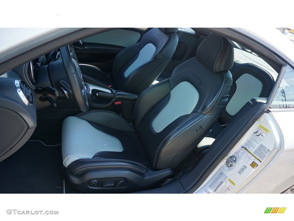 Black/Spectral Silver Interior 2013 Audi TT S 2.0T quattro Coupe Photo #112357051