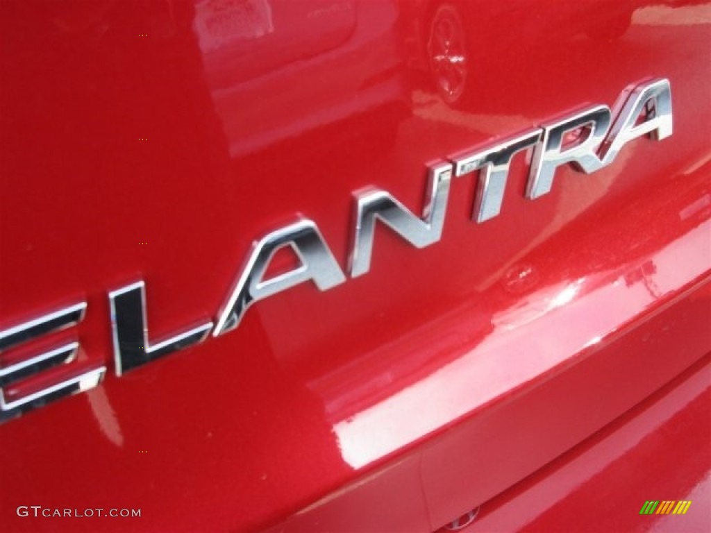2017 Elantra SE - Red / Gray photo #5