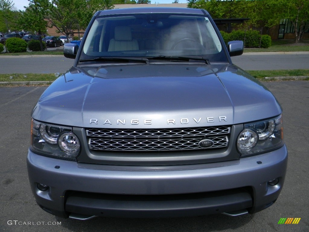 2011 Range Rover Sport Supercharged - Stornoway Grey Metallic / Tan/Ebony photo #5