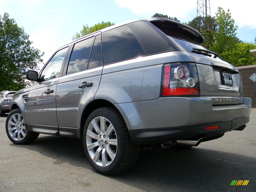 2011 Range Rover Sport Supercharged - Stornoway Grey Metallic / Tan/Ebony photo #8