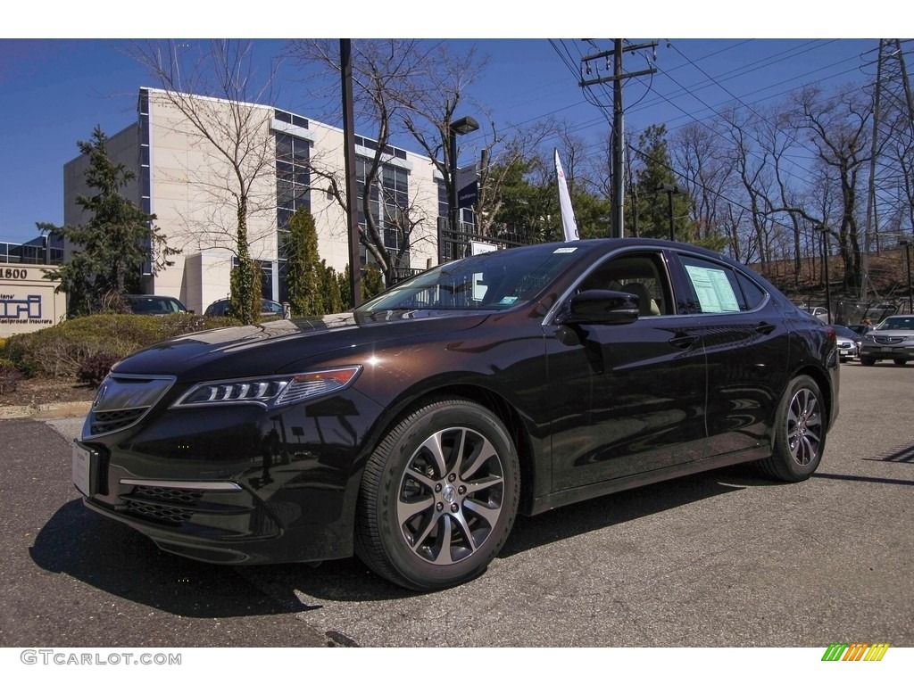 Black Copper Pearl 2015 Acura TLX 2.4 Exterior Photo #112357600