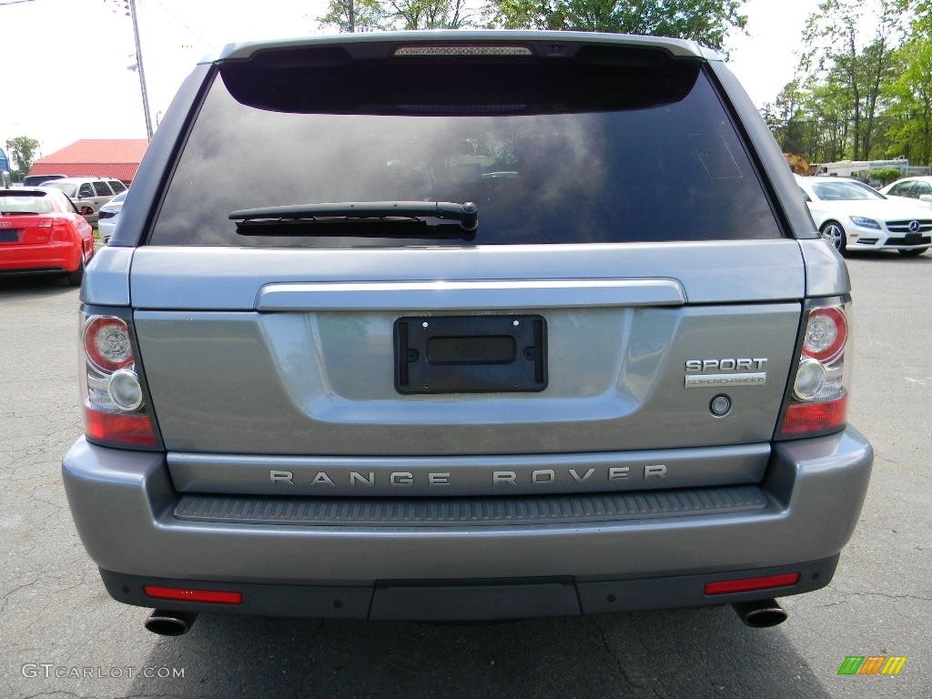 2011 Range Rover Sport Supercharged - Stornoway Grey Metallic / Tan/Ebony photo #9