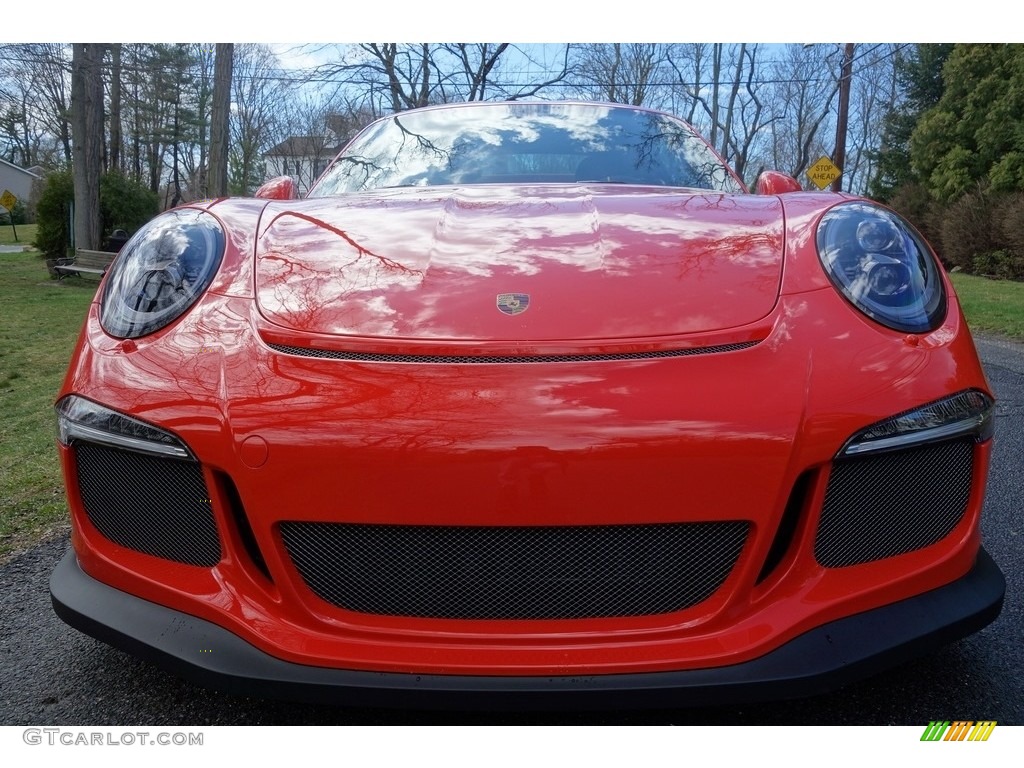 2016 911 GT3 RS - Lava Orange / Black photo #2