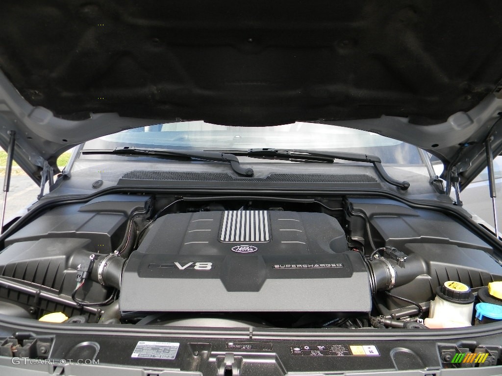 2011 Range Rover Sport Supercharged - Stornoway Grey Metallic / Tan/Ebony photo #25