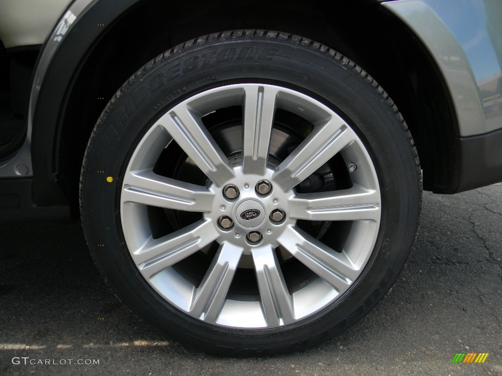 2011 Range Rover Sport Supercharged - Stornoway Grey Metallic / Tan/Ebony photo #26