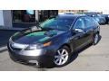 Graphite Luster Metallic 2014 Acura TL Technology
