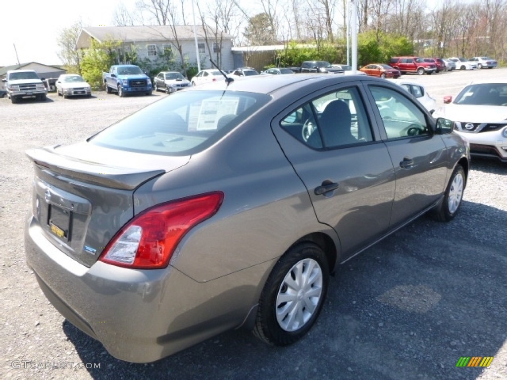 2016 Versa S Plus Sedan - Titanium / Charcoal photo #6