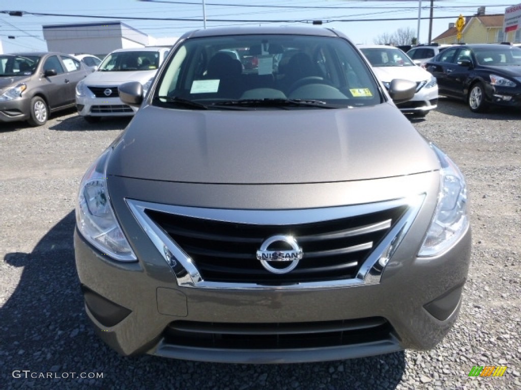 2016 Versa S Plus Sedan - Titanium / Charcoal photo #10