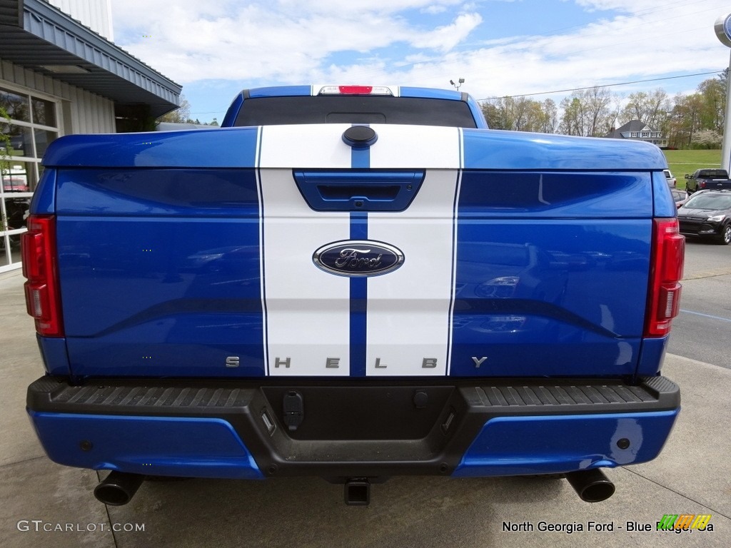 2016 F150 Shelby Cobra Edtion SuperCrew 4x4 - Blue Flame / Black photo #4