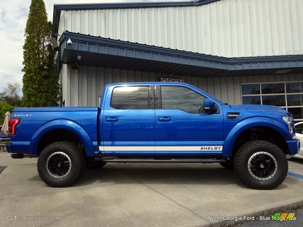 2016 F150 Shelby Cobra Edtion SuperCrew 4x4 - Blue Flame / Black photo #6