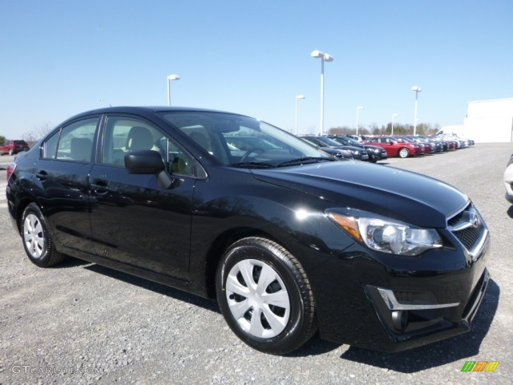 Crystal Black Silica Subaru Impreza